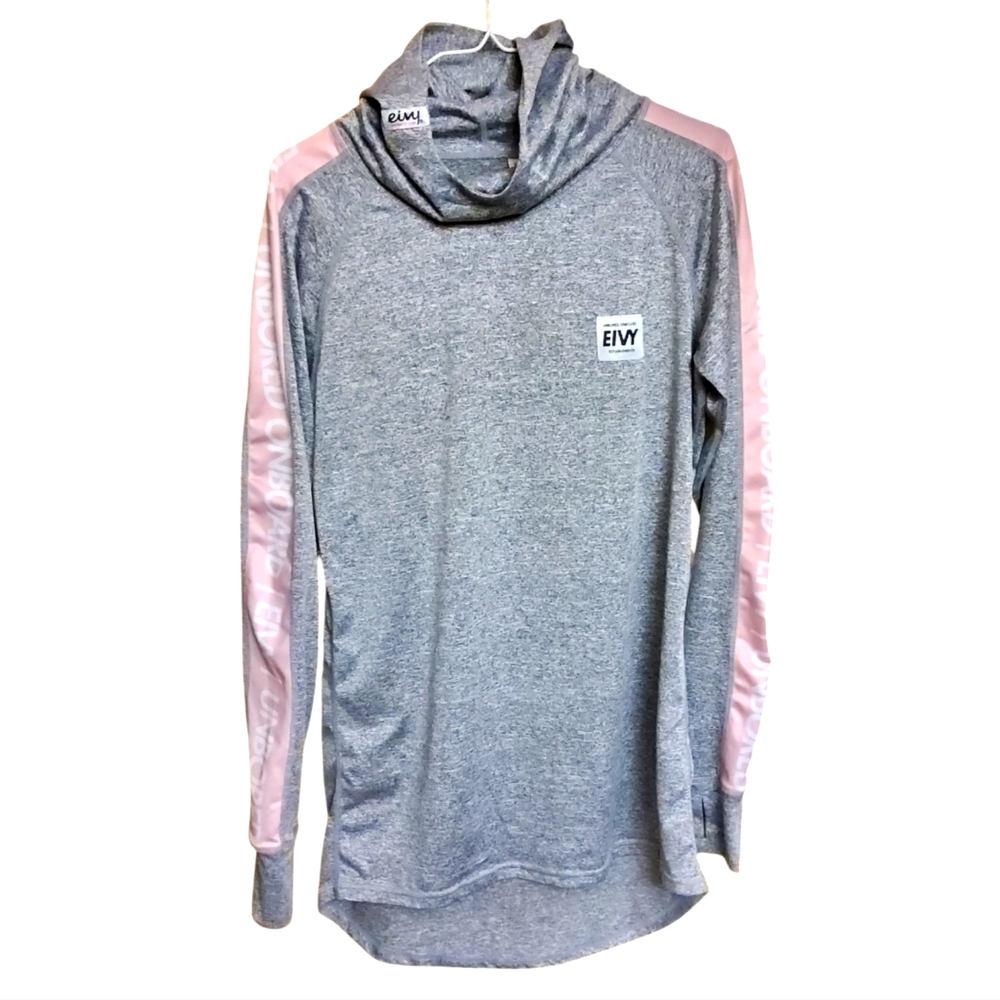 Eivy Gray and Pink Long Sleeve Top